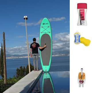 Explorer SUP med rengjøringspakke og flytevest