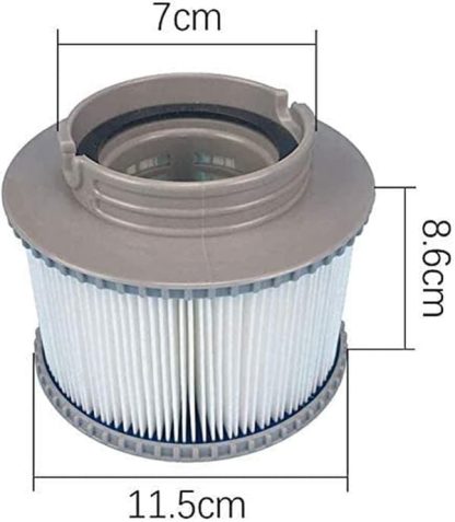 Mspa hvite filter 4-pakning -1